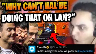 Raven reacts to TSM ImperialHal SUBBING IN for Cloud9 & getting 2nd place in SoaR Qualifiers!
