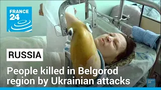 Two people killed in Russia's Belgorod region by Ukrainian attacks • FRANCE 24 English