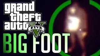 BIGFOOT FOUND IN GTA 5! (Easter Egg Series)