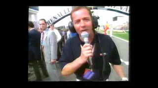 European Grand Prix 1997 Grid Walk with Martin Brundle