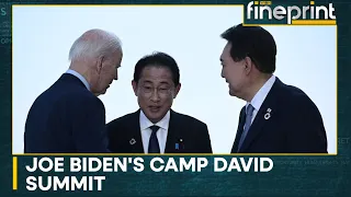 US-Japan-South Korea historic first trilateral summit at Camp David | WION Fineprint