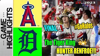 Los Angeles Angels vs Detroit Tigers [FINAL/9] Highlights July 27, 2023 | MLB Highlights 2023