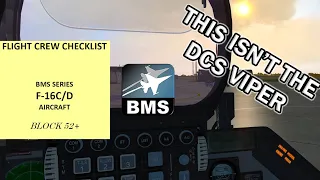 Falcon BMS 4.37 | Falcon BMS vs DCS F-16 Startup Differences