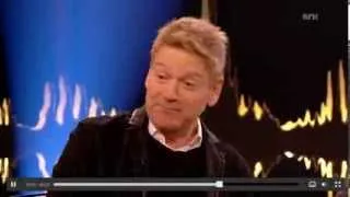 Kenneth Branagh on Skavlan, Swedish TV