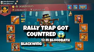 RALLY TRAP GOT COUNTERED | MASSIVE RALLY TRAP DEFENCE | #lordsmobile #rallytraplordsmobile