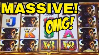 🤑 OMG JUST MASSIVE! BIGGEST JACKPOT OF MY LIFE ON BUFFALO GOLD REVOLUTION!