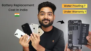 All iPhones Battery Replacement Cost in India ? 😱 Best time to replace, Warranty & more..