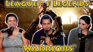 Non Gamer Girls React to League of Legends "Warriors" Reaction