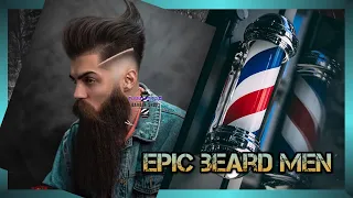 💈 9 Epic BEARD MEN  ✂️ BARBER SHOP (Beard Trimming-Haircut Tutorial)