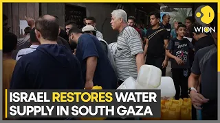 Israel-Palestine war: Israel restores water supply to southern Gaza to encourage evacuation of north