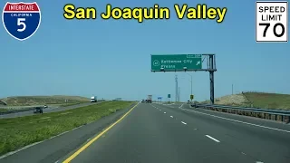 Interstate 5 in the San Joaquin Valley: Wheeler Ridge to Tracy