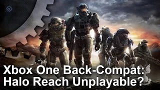 Halo Reach Xbox One Backward Compatibility Frame-Rate Test