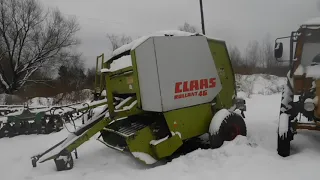 Мой отзыв (обзор) ПРЕСС ПОДБОРЩИК CLAAS 46!ответы на вопросы!