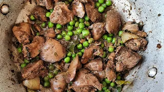 Mauritian Chicken Liver Delicious and Easy only 10 minutes!