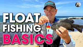 How to Set up a Float for Rock Fishing - a GREAT way to fish!