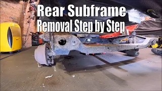 Rear Subframe Removal *Budget Restoration* - Classic Mini Workshop Part 22