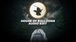 the weeknd - house of ballons [edit audio]