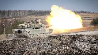 M2 Bradley Vehicles Demonstrate Combat Power |Training Exercises| Military VisioN |