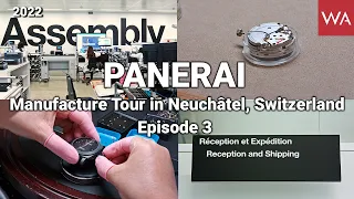 PANERAI Manufacture Tour in Neuchâtel. EPISODE 3: Assembly, Carbotech, Haute Horlogerie...