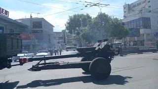 Симферополь сегодня  генеральная репетиции военный парад  площади на площади Ленина  7 мая 2022 г.