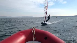 Stage hyères windsurf février 2016,club de Vouglans jura