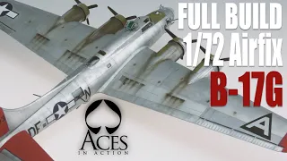 1/72 Airfix B-17 Flying Fortress Model Kit Tutorial Build
