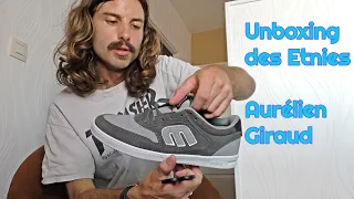 Unboxing Etnies Aurélien Giraud pro modèle