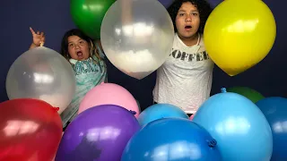 Making Slime With Giant Balloons! Giant Slime Balloon Tutorial Mystery Edition