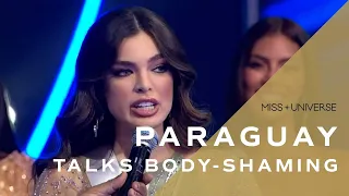 70th MISS UNIVERSE PARAGUAY Nadia Ferreira's Discusses Body Shaming | Miss Universe