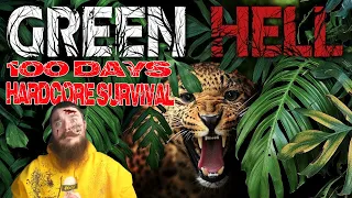 🔴100 DAYS HARDCORE SURVIVAL IN THE MOST REALISTIC SURVIVAL GAME #GREENHELL #survivalgame #hardcore