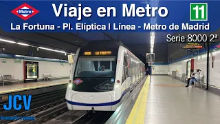 Viajando por el Metro | Línea 11 - Metro de Madrid | JCV_375