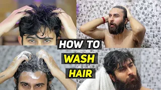 HOW TO WASH HAIR PROPERLY | Thick, Shiny & Healthy Hair | STOP HAIRFALL NATURALLY