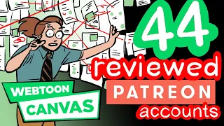 How Webtoon Canvas Creators make $$ on Patreon