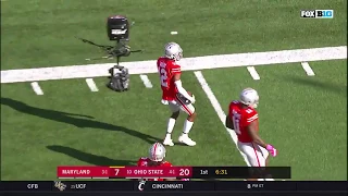 Ohio State Denzel Ward Gets Ejected For Targeting