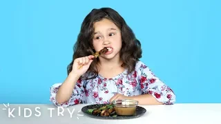 Kids Try Barbecue From Around the World Part 2 | Kids Try | HiHo Kids