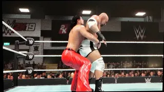 Goldberg Vs Shinsuke Nakamura Japan wrestling