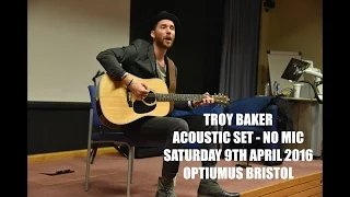 Troy Baker Acoustic Music Set at Optimus Bristol