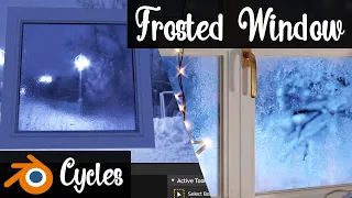 Making frosted window in Blender Cycles