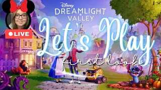 🔴 live stream | new game - let's play! | disney dreamlight valley
