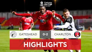 Stockley Double Downs Gateshead | Gateshead 0-2 Charlton Athletic | Emirates FA Cup 2021-22