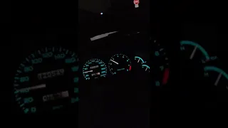 Ford Probe 2,5 24 V Supercharger first night test drive
