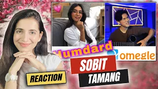 Singing HINDI MASHUP for Cute girl on Omegle - Sobit Tamang ( REACTION ) | Mitthi Reacts