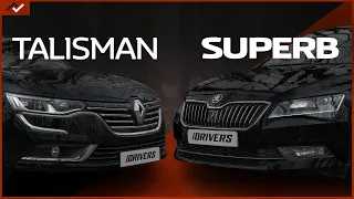 RENAULT TALISMAN vs SKODA SUPERB - Buna ziua, portbagaj mai aveti?