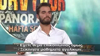 Survivor 2019 | Ατακάν: H Κατερίνα θα έρθει στην Κωνσταντινούπολη να με δει