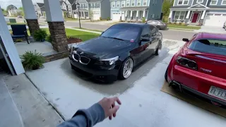 BMW E60 gets new M5 front bumper!