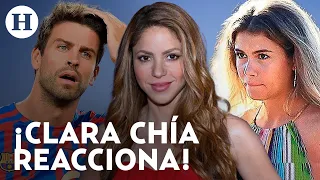 ¿Se ofendió? Así reaccionó Clara Chía, novia de Piqué, a la nueva canción de Shakira
