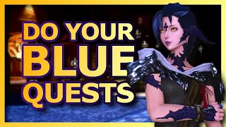 Final Fantasy XIV Blue Quest Guide - Important blue quests to do as you level