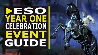 ESO Year One Celebration Event Guide | Double Loot and More!!