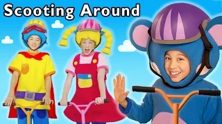 Scooting Around + More | Fun Day Out | Mother Goose Club Phonics Songs