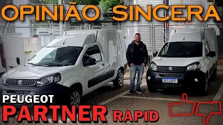 Peugeot Partner Rapid - A Fiorino mais barata e com algo a mais! Consumo, manutenção, capacidades